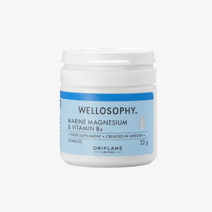 Mořský hořčík s vitaminem B6 Wellosophy 30tbl. - doplněk stravy