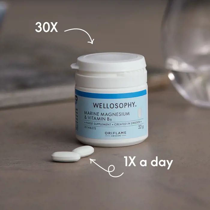 Mořský hořčík s vitaminem B6 Wellosophy 30tbl. - doplněk stravy - Obrázek 3