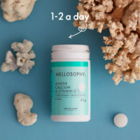 ﻿Mořský vápník s vitaminem D Wellosophy - doplněk stravy  30 tablet - Image 5