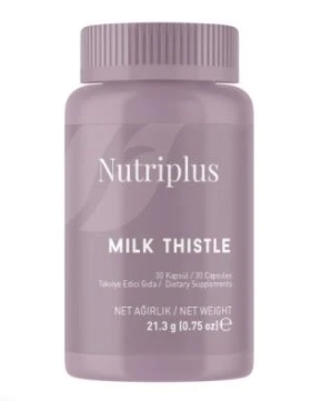 Nutriplus Ostropestřec mariánský- semena, ve formě kapslí. Doplněk stravy, 30 kapslí