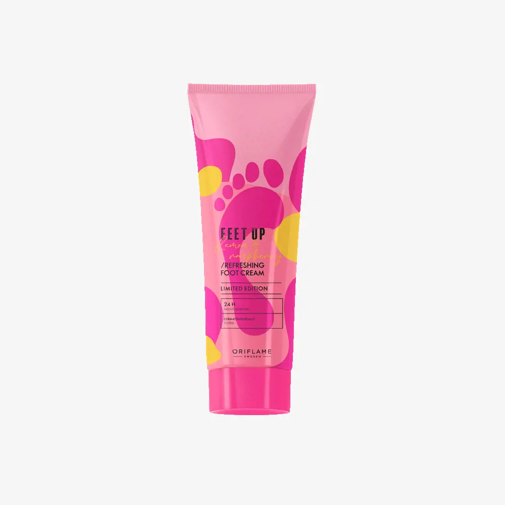 Osvěžující krém na nohy s citronem a malinami Feet Up, 75ml - Obrázek 4