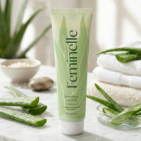 Vyhlazující gel na holení s aloe vera Feminelle, 150ml