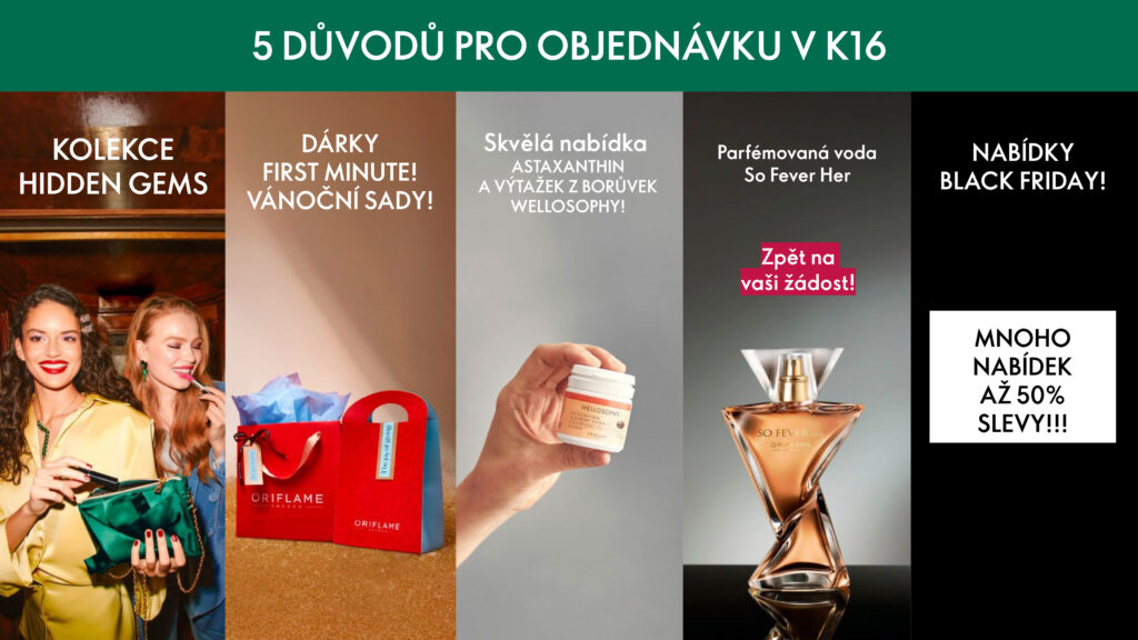 Oriflame zákaznický účet